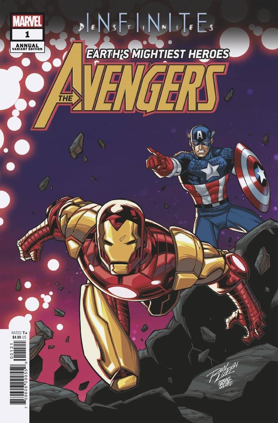 Avengers Vol 7 Annual #1 Cover B Variant Ron Lim Connecting Cover (Infinite Destinies Tie-In)