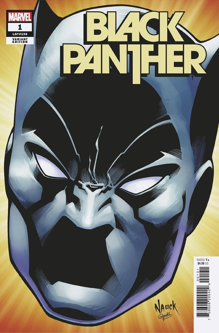 Black Panther Vol 8 #1 Cover D Variant Todd Nauck Headshot Cover