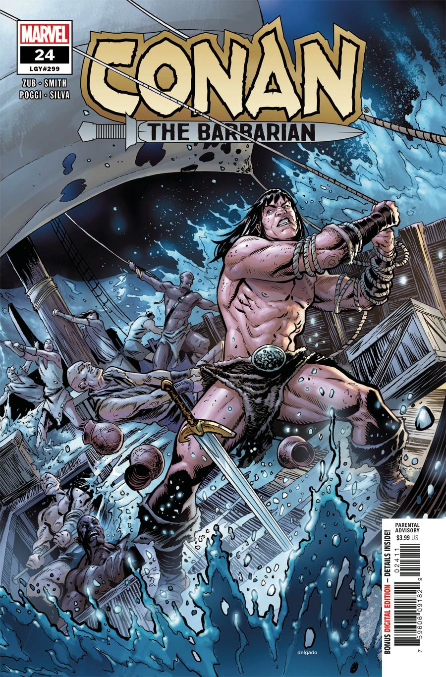 Conan The Barbarian Vol 4 #24 Cover A Regular Geoff Shaw Cover
