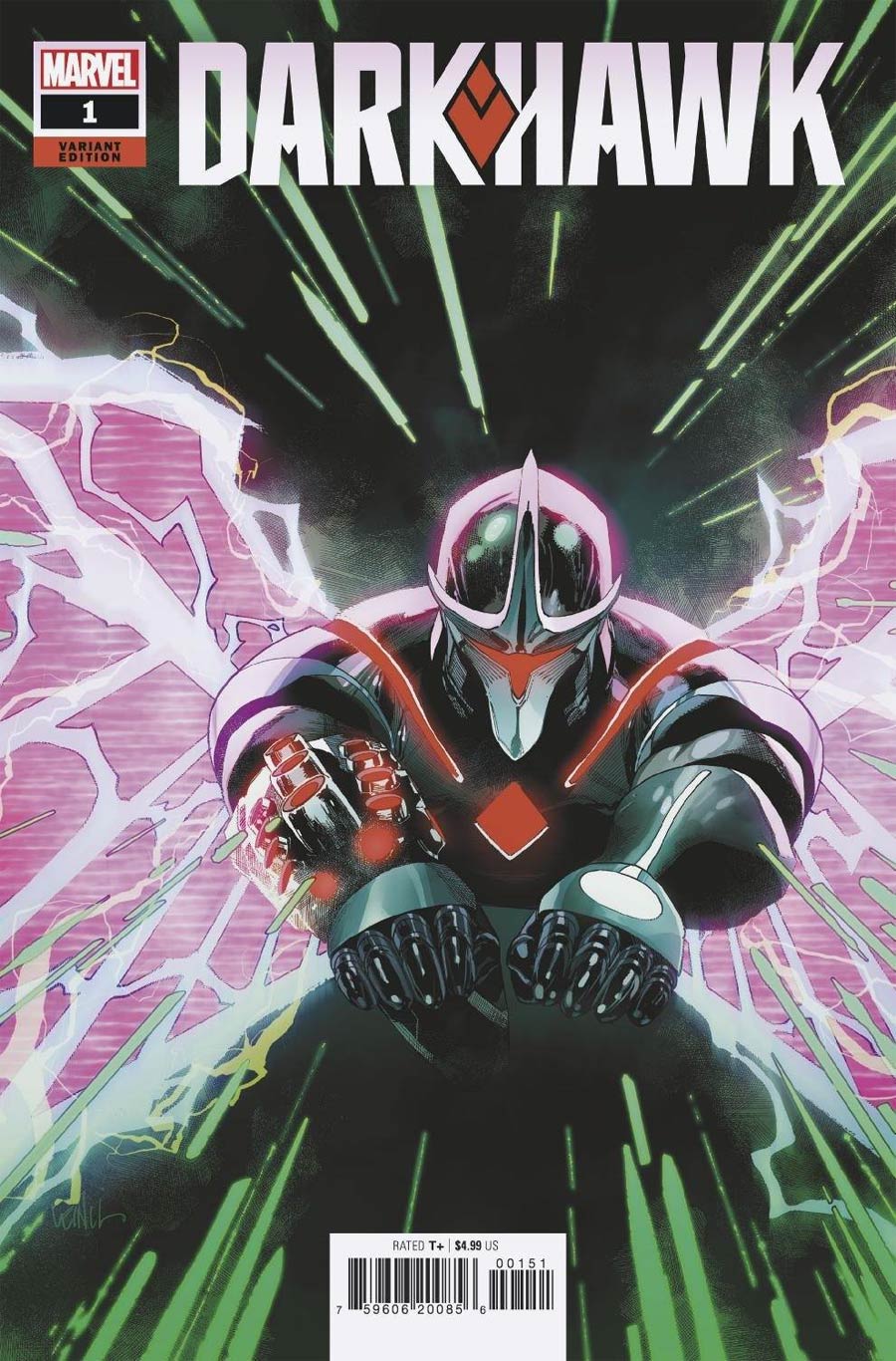 Darkhawk Vol 2 #1 Cover C Variant Leinil Francis Yu Cover