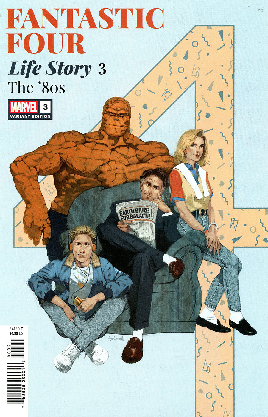 Fantastic Four Life Story #3 Cover B Variant Marc Aspinall Cover