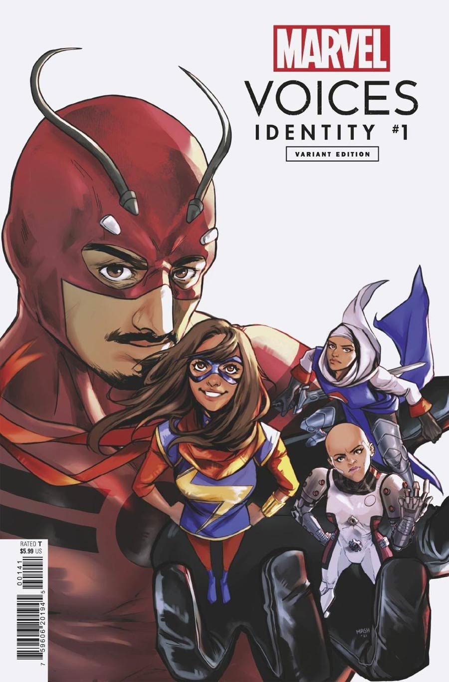 Marvels Voices Identity #1 (One Shot) Cover D Variant Mashal Ahmed Cover