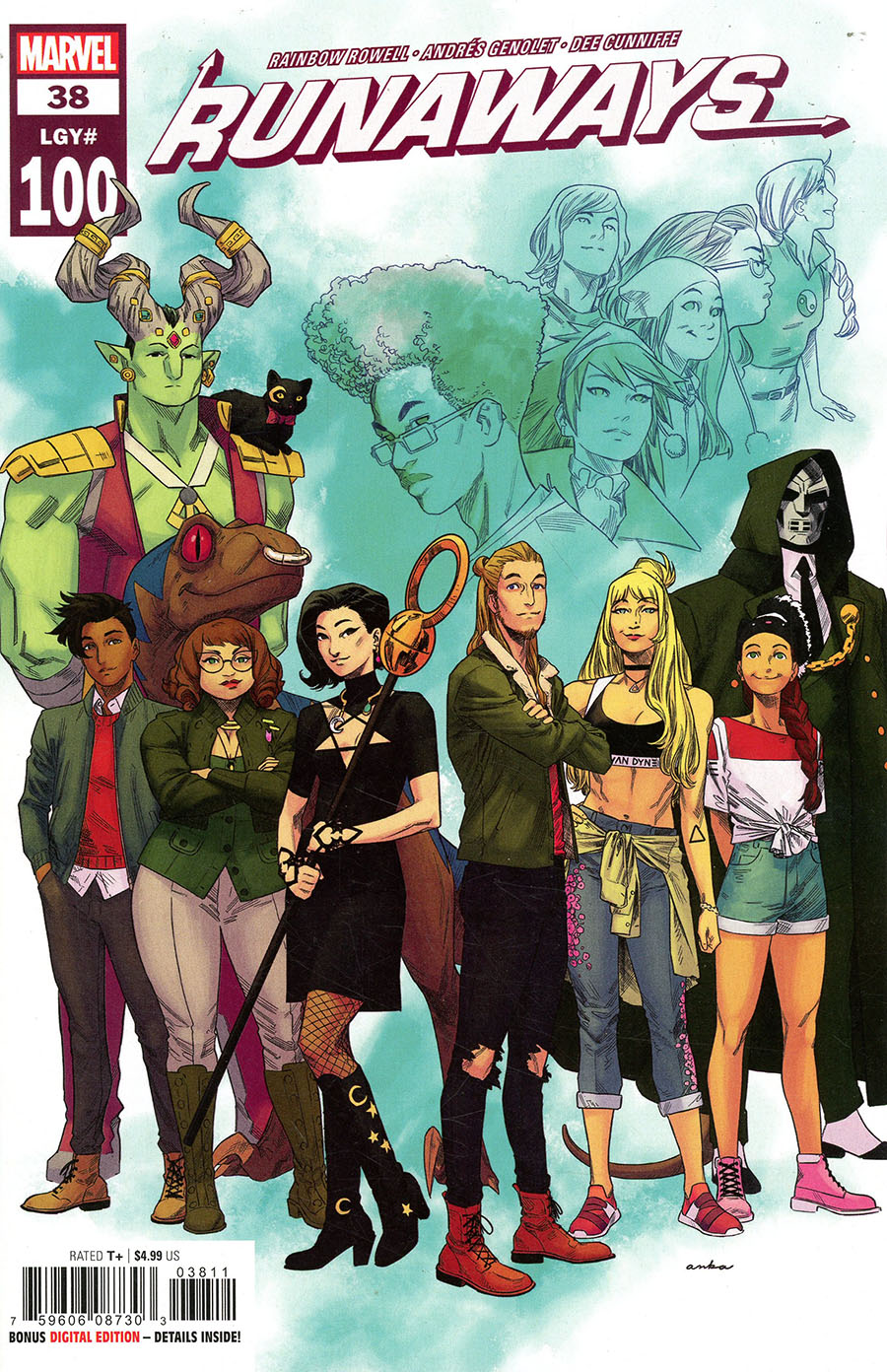 Runaways Vol 5 #38 Cover A Regular Kris Anka Cover (#100)