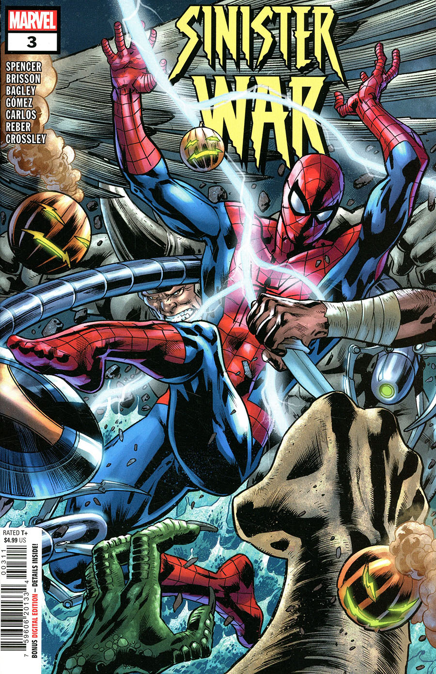 Sinister War #3 Cover A Regular Bryan Hitch Cover