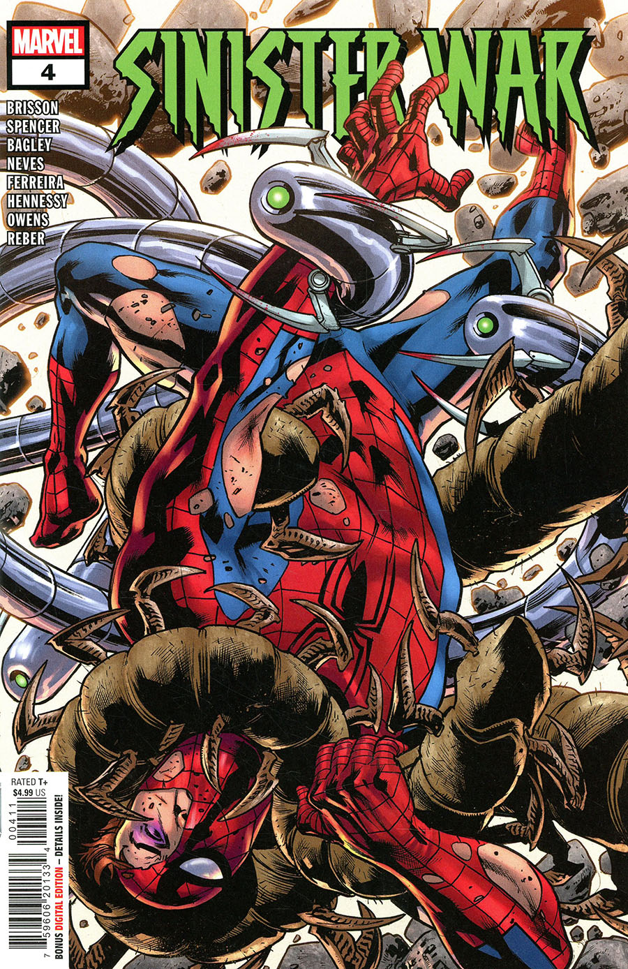 Sinister War #4 Cover A Regular Bryan Hitch Cover