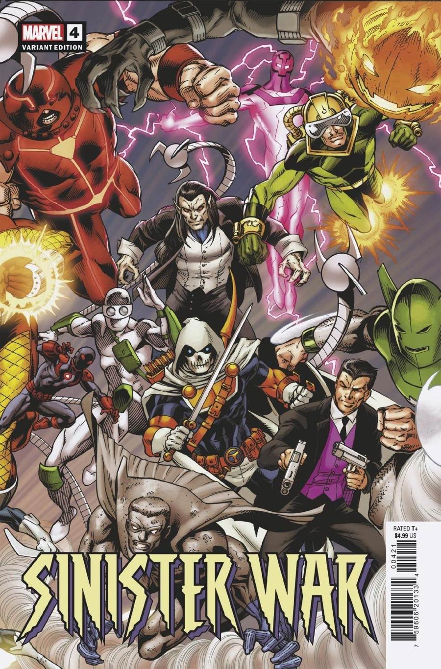 Sinister War #4 Cover B Variant Mark Bagley Connecting Cover