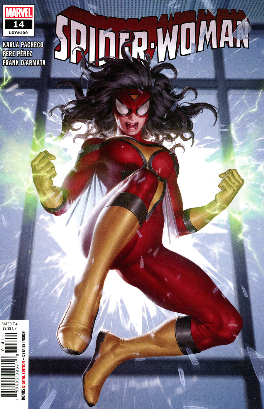 Spider-Woman Vol 7 #14 Cover A Regular Junggeun Yoon Cover (Limit 1 Per Customer)