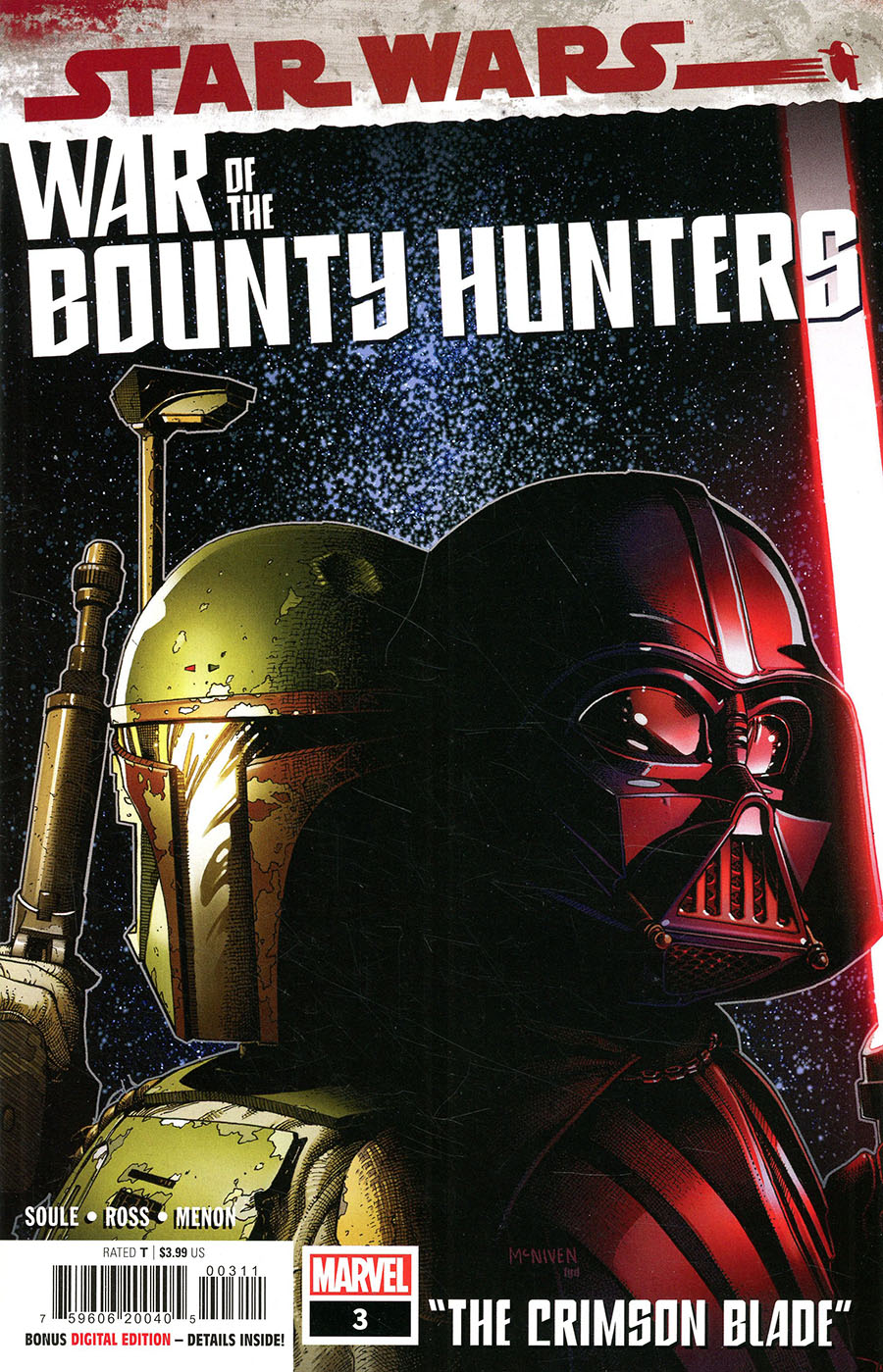 Star Wars War Of The Bounty Hunters #3 Cover A Regular Steve McNiven Cover