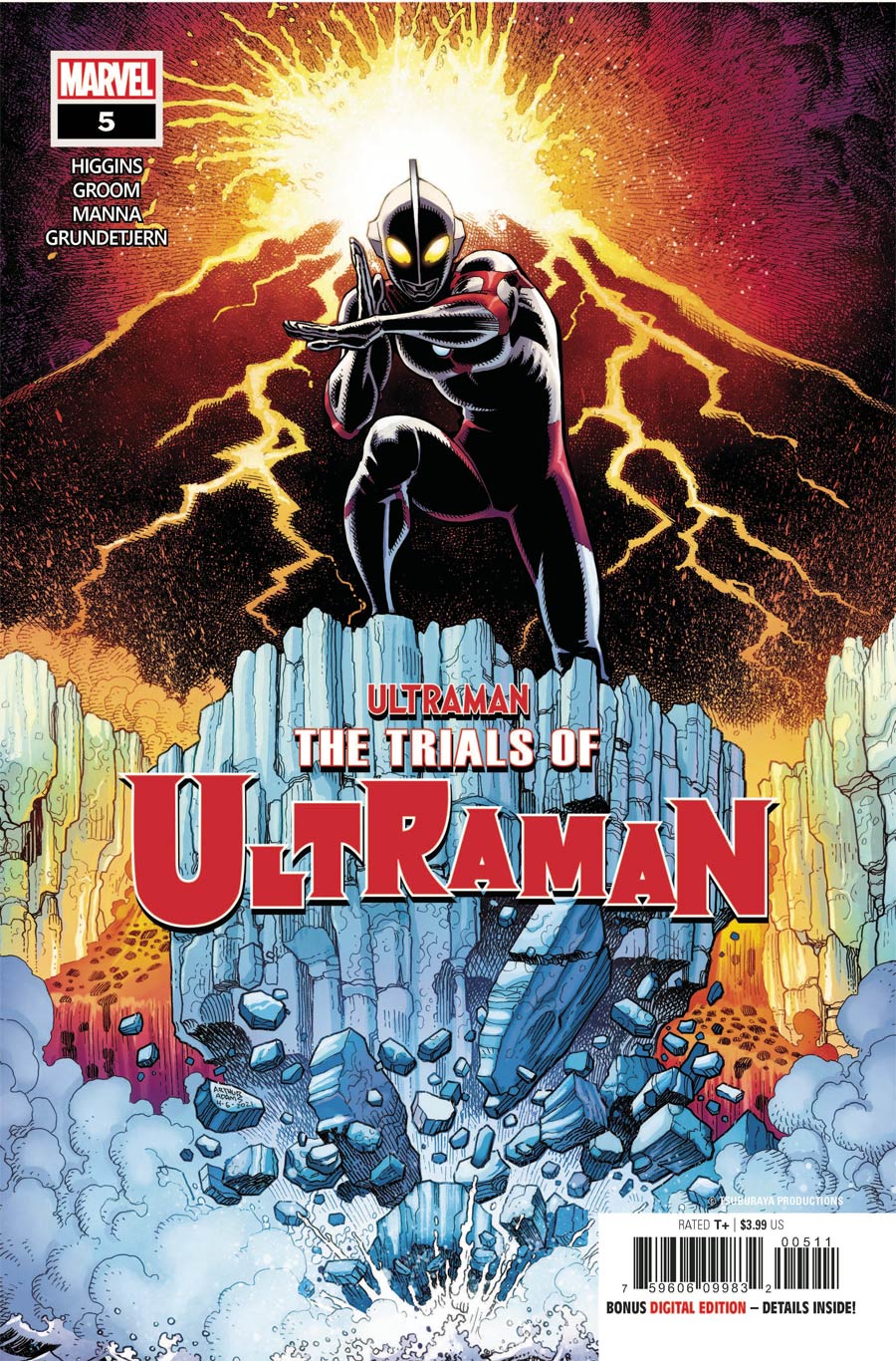 Ultraman Trials Of Ultraman #5 Cover A Regular Arthur Adams Cover