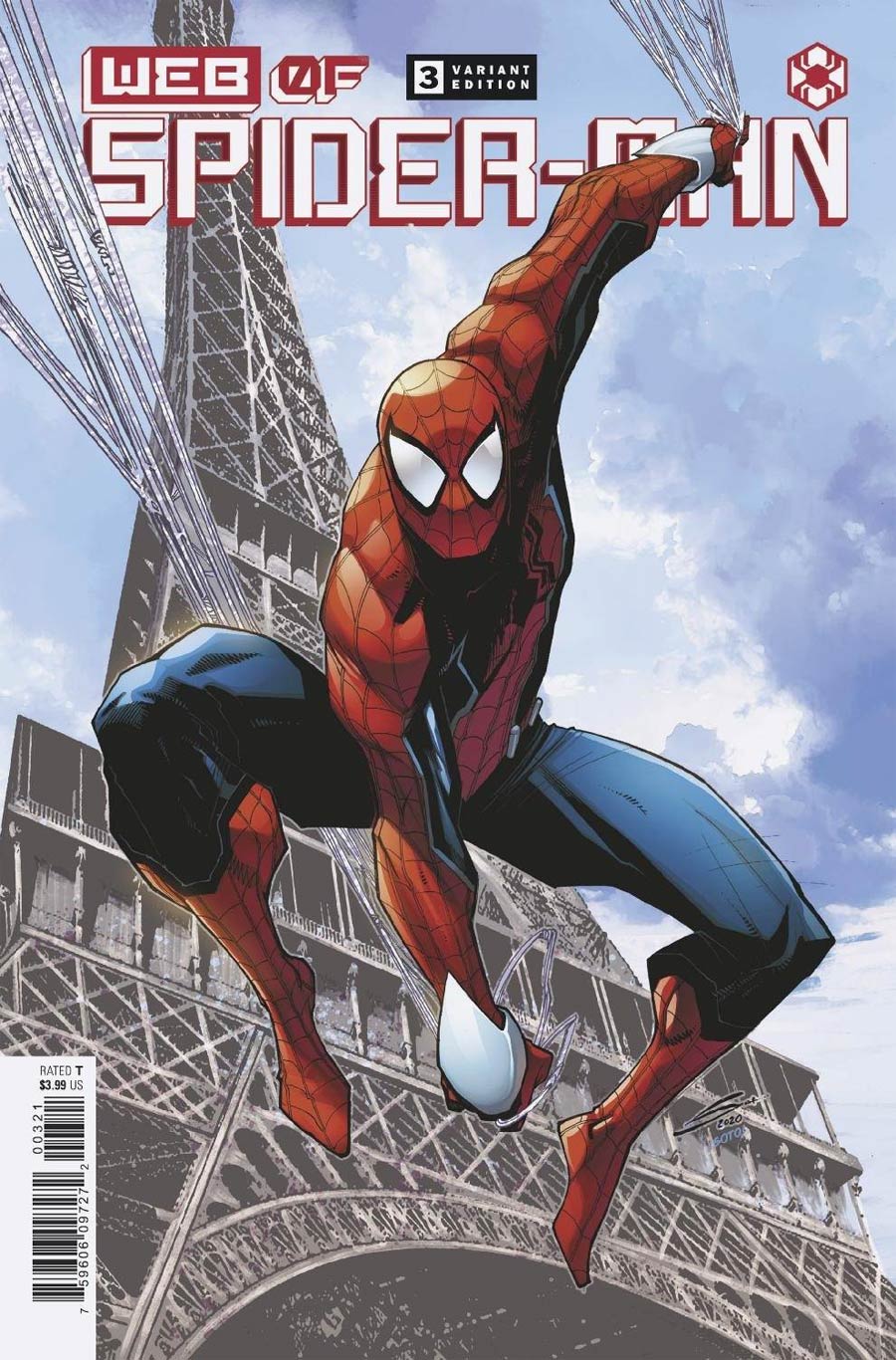 W.E.B. Of Spider-Man #3 Cover B Variant Gerardo Sandoval Cover