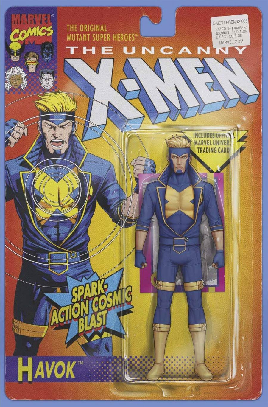 X-Men Legends #6 Cover B Variant John Tyler Christopher Action Figure Cover