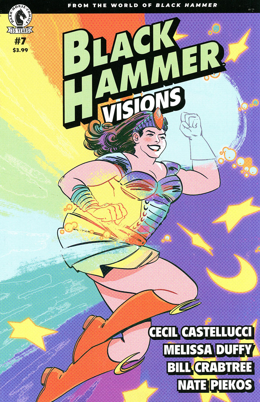 Black Hammer Visions #7 Cover B Variant Veronica Fish Cover