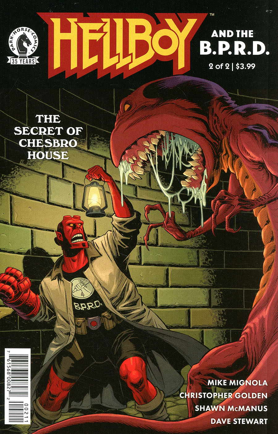 Hellboy And The BPRD Secret Of Chesbro House #2 Cover A Regular Shawn McManus Cover