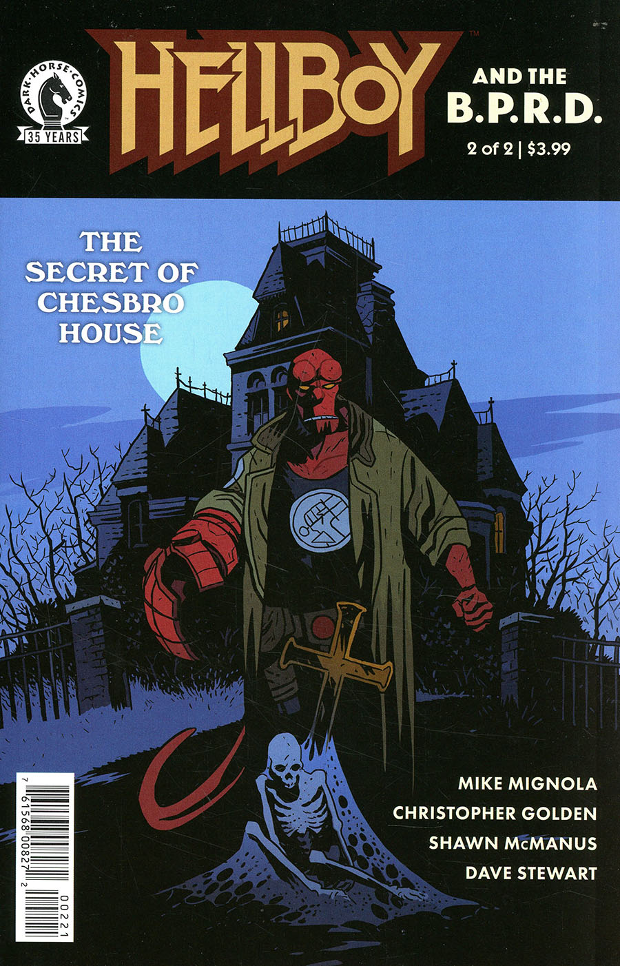 Hellboy And The BPRD Secret Of Chesbro House #2 Cover B Variant Matt Smith Cover