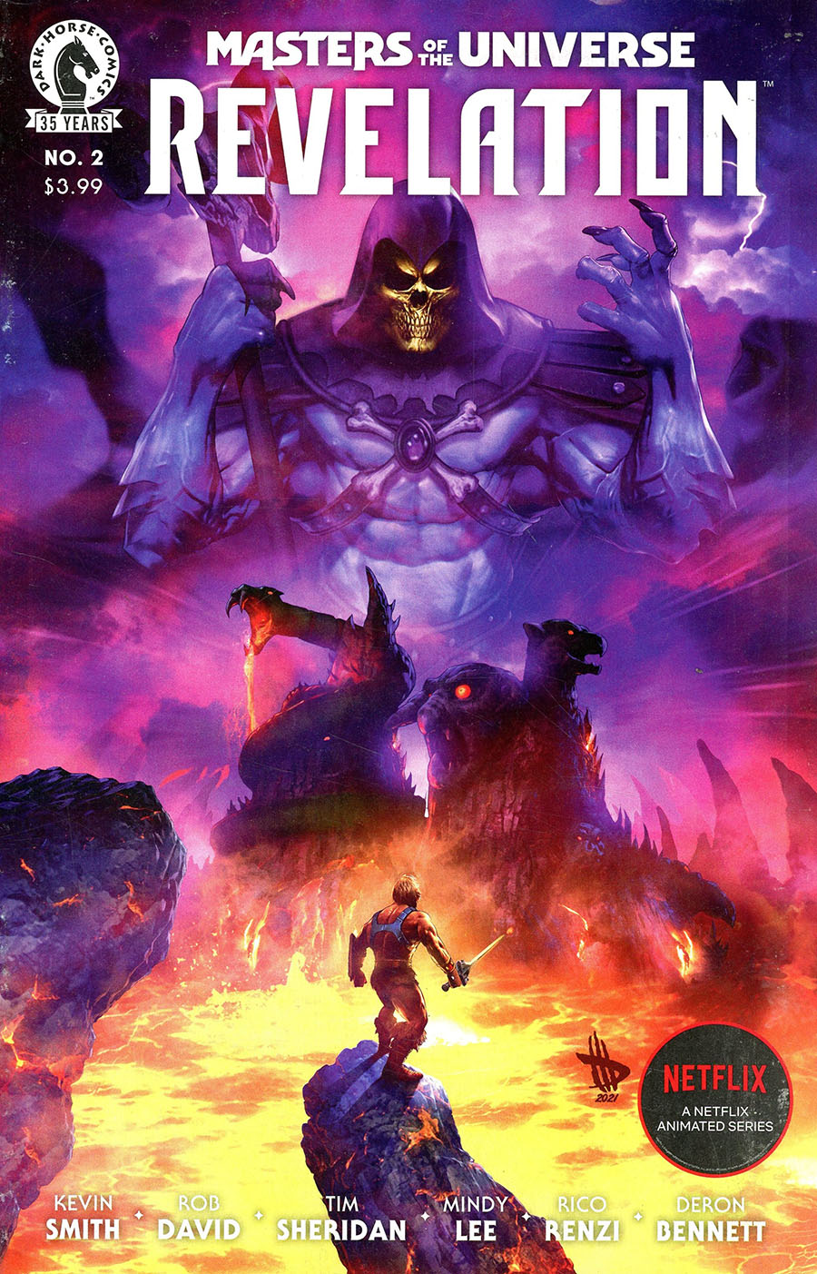 Masters Of The Universe Revelation #2 Cover A Regular Dave Wilkins Cover