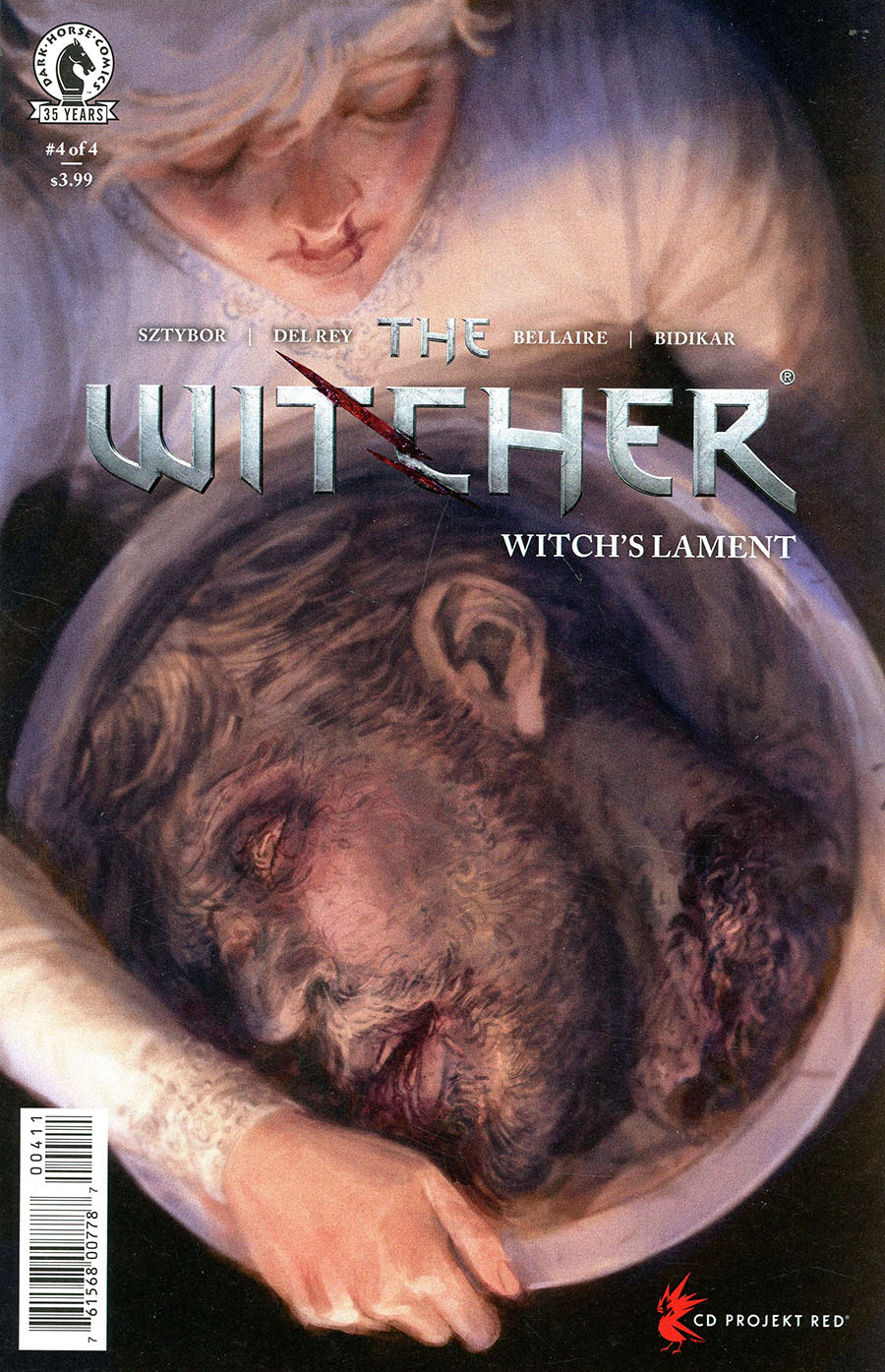 Witcher Witchs Lament #4 Cover A Regular Vanesa R Del Rey Cover