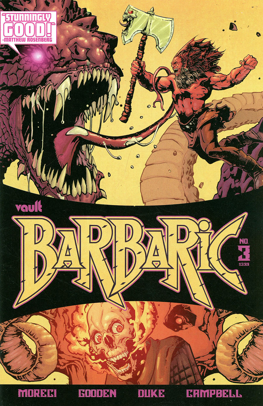 Barbaric #3 Cover A Regular Nathan Gooden Cover