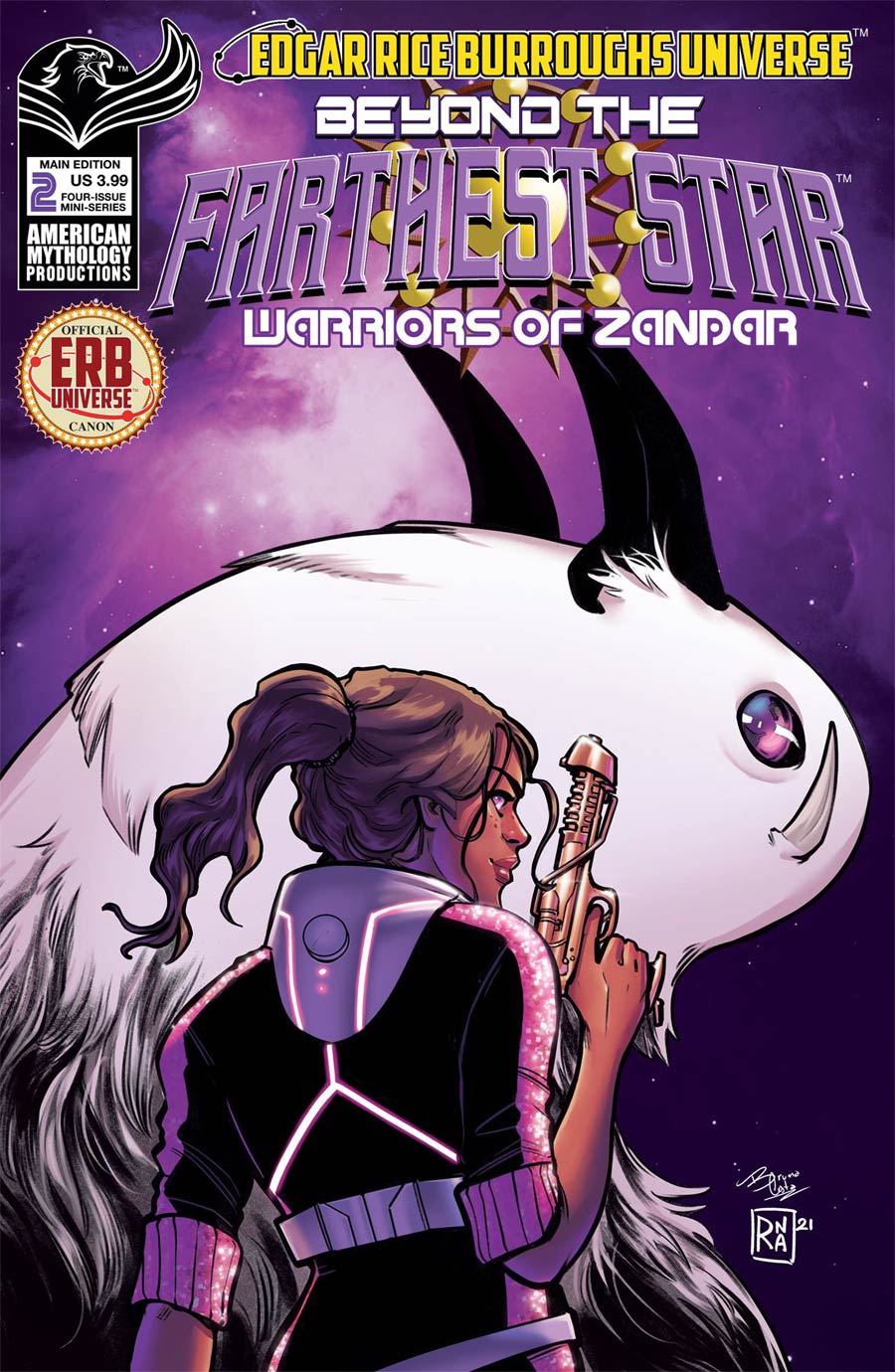 Beyond The Farthest Star Warriors Of Zandar #2 Cover A Regular Alessandro Ranaldi Cover