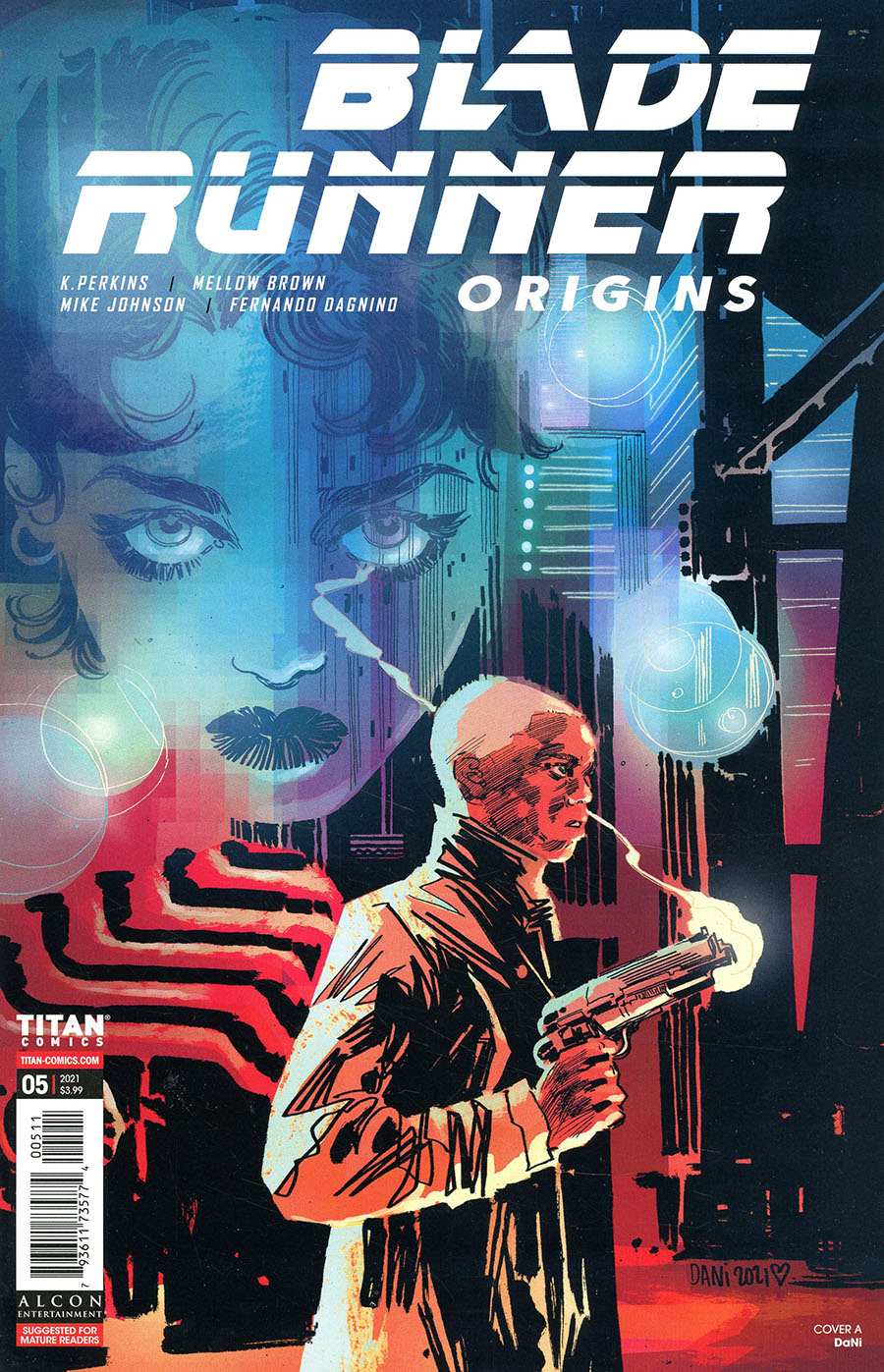Blade Runner Origins #5 Cover A Regular Dani Strips Cover