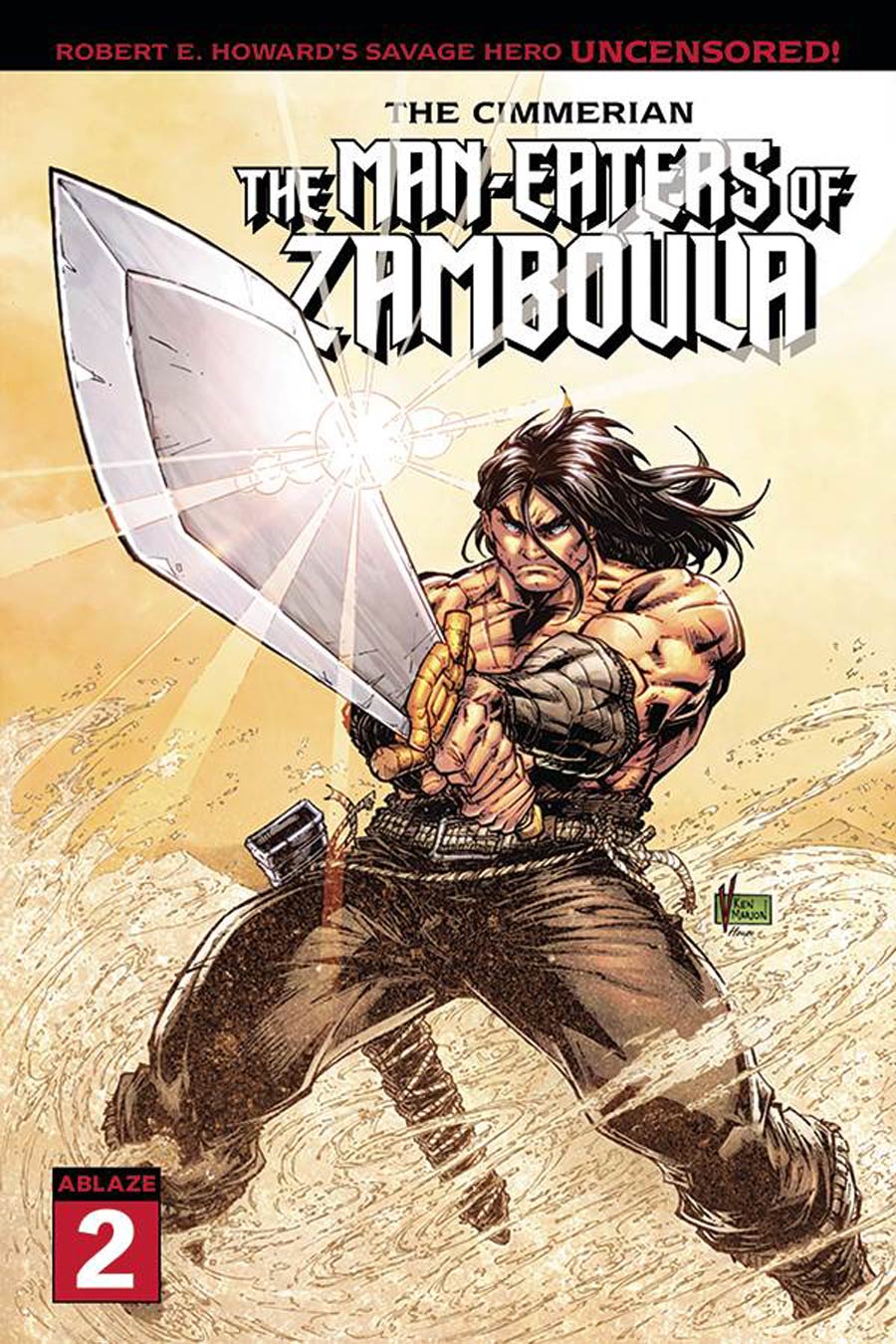 Cimmerian Man-Eaters Of Zamboula #2 Cover A Regular V Ken Marion Cover