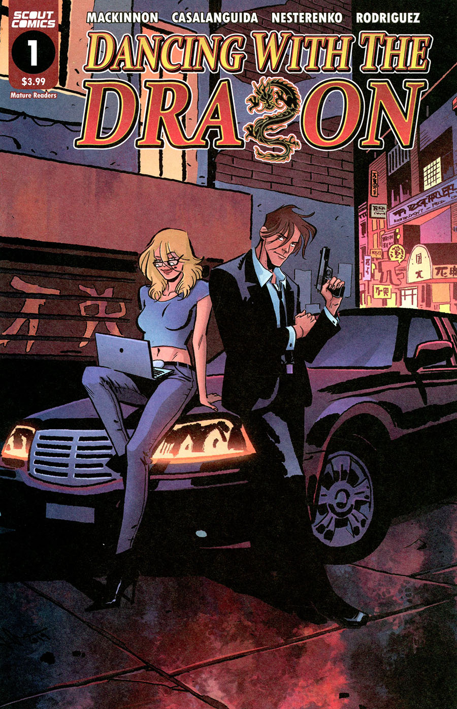 Dancing With The Dragon #1 Cover A Regular Luca Casalanguida Cover