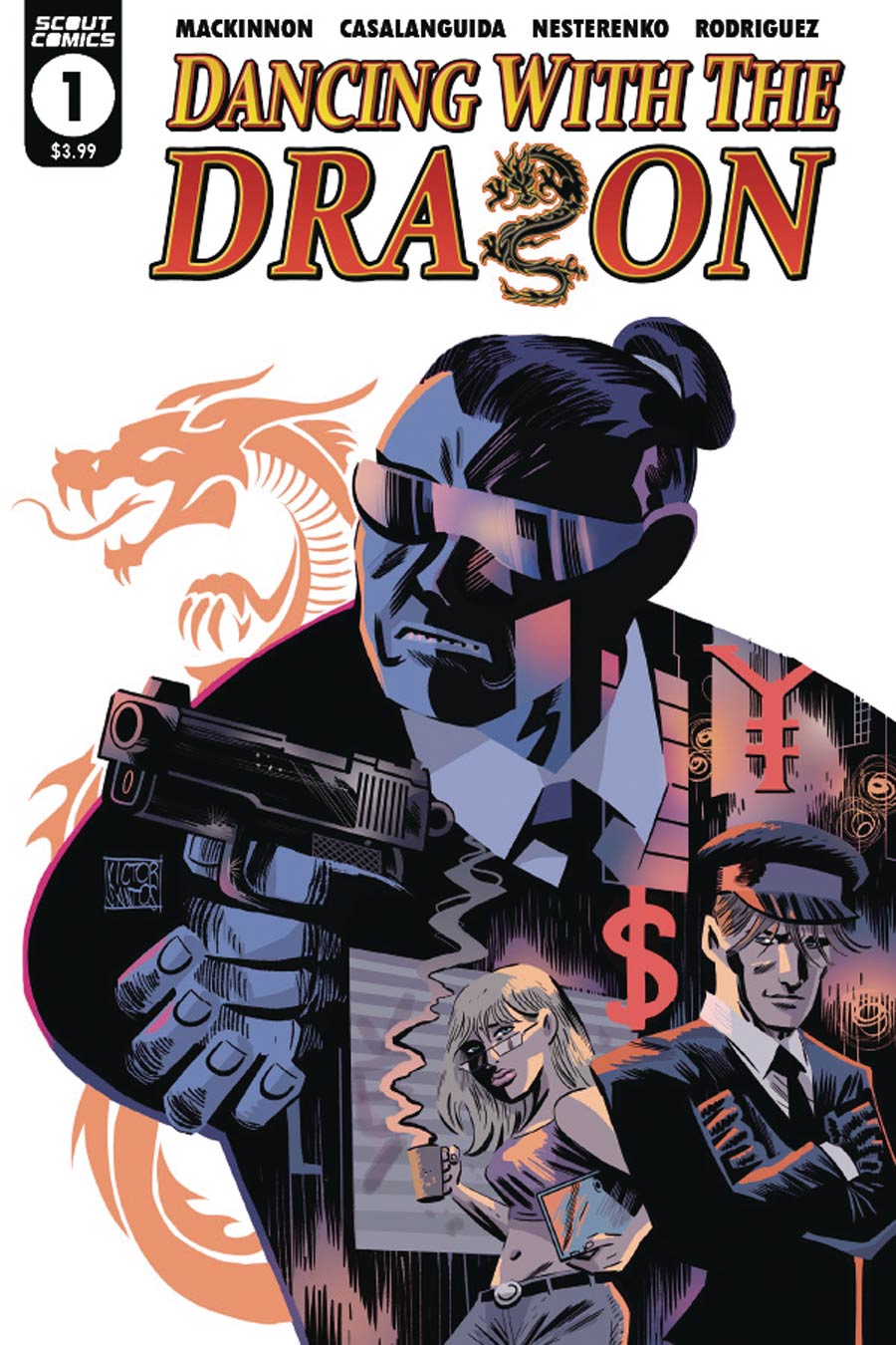 Dancing With The Dragon #1 Cover B Variant Victor Santos Cover