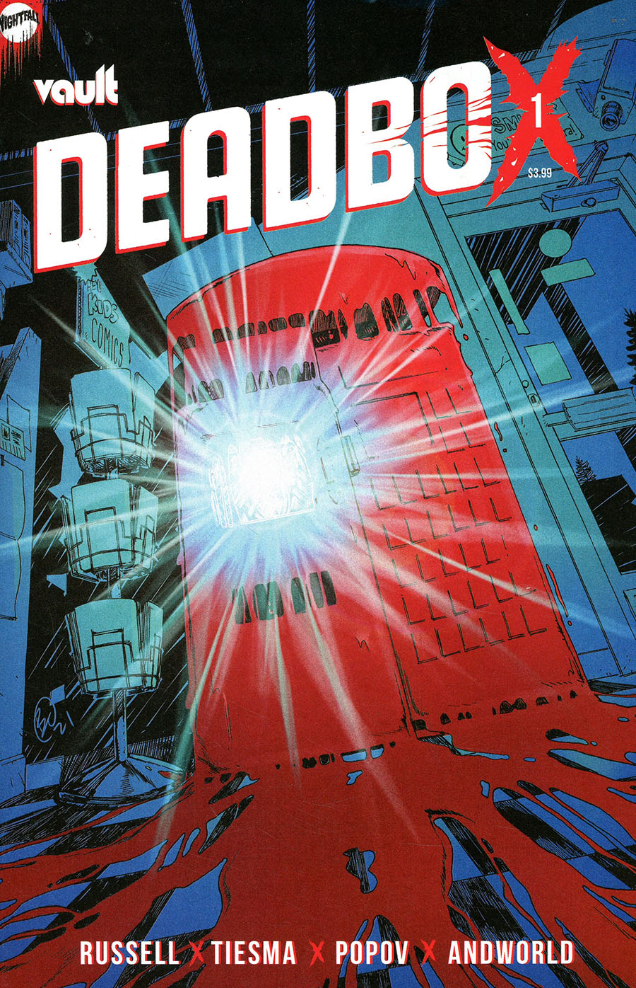 Deadbox #1 Cover A Regular Ben Tiesma & Vladimir Popov Cover