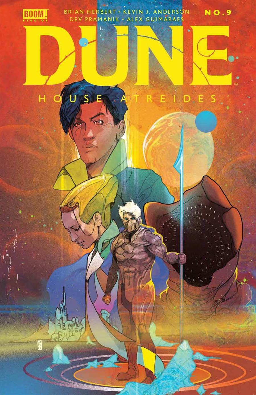 Dune House Atreides #9 Cover B Variant Christian Ward Cover