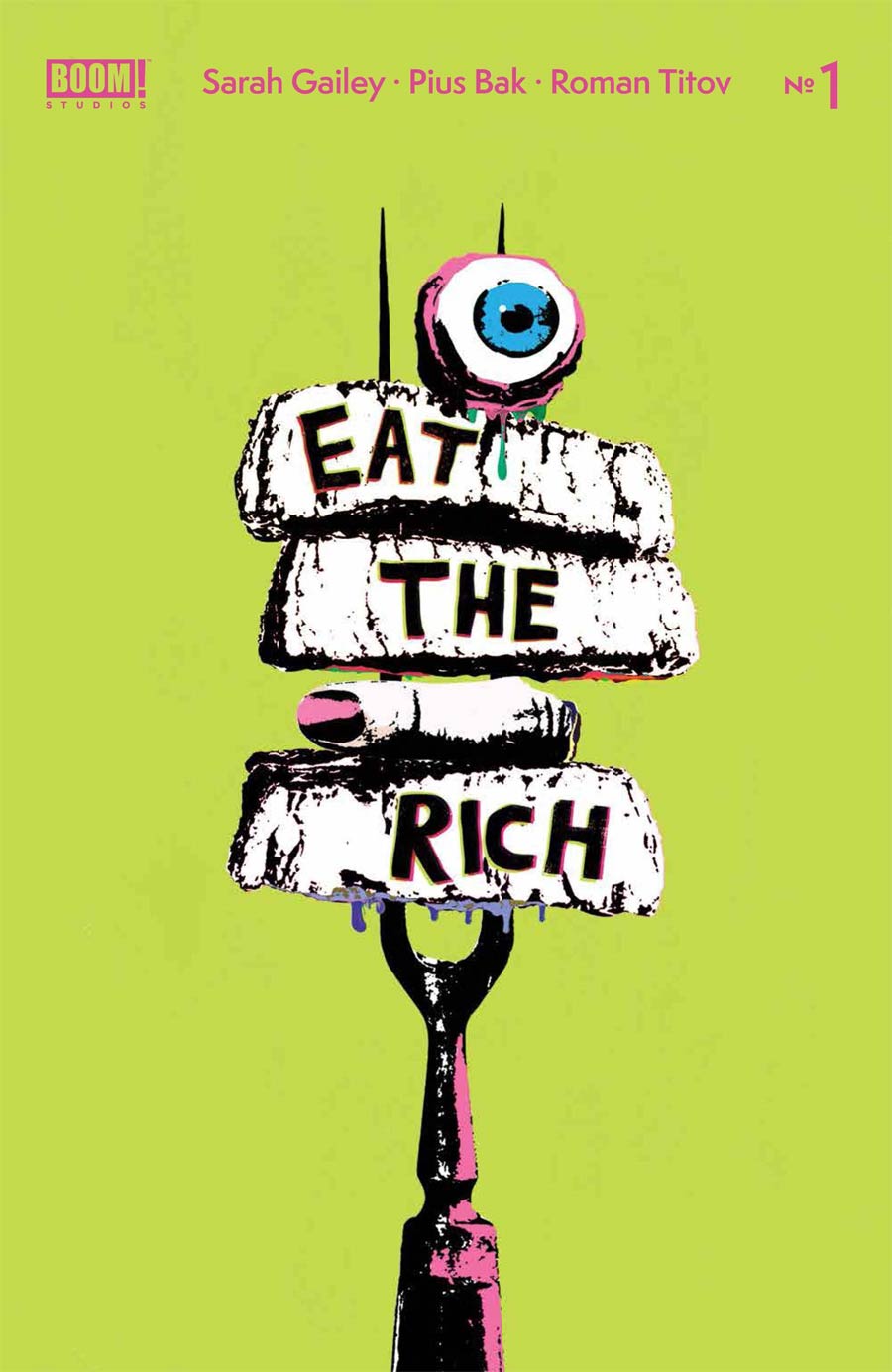 Eat The Rich #1 Cover B Variant Becca Carey Cover