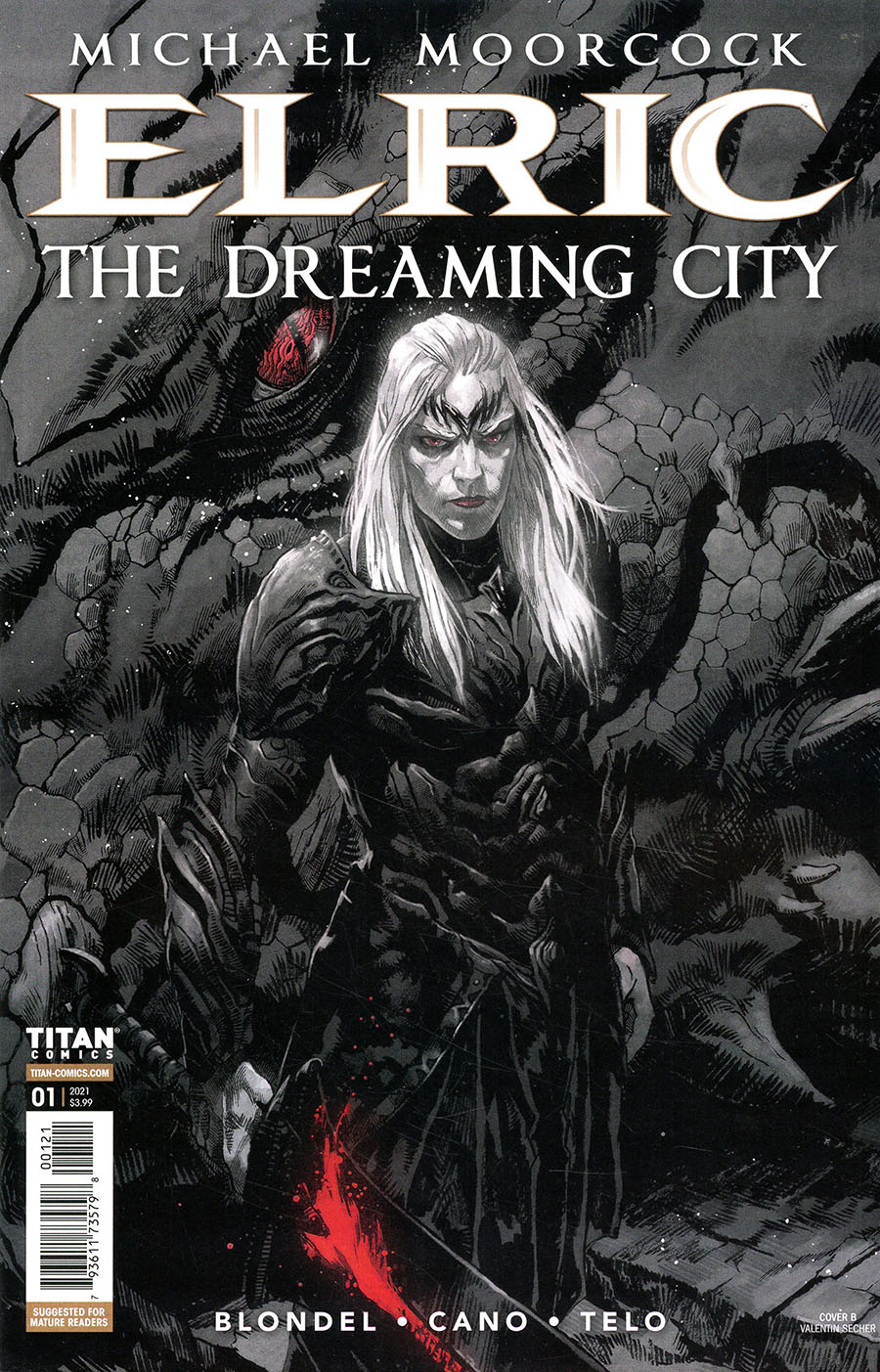Elric Dreaming City #1 Cover B Variant Valentin Secher Cover