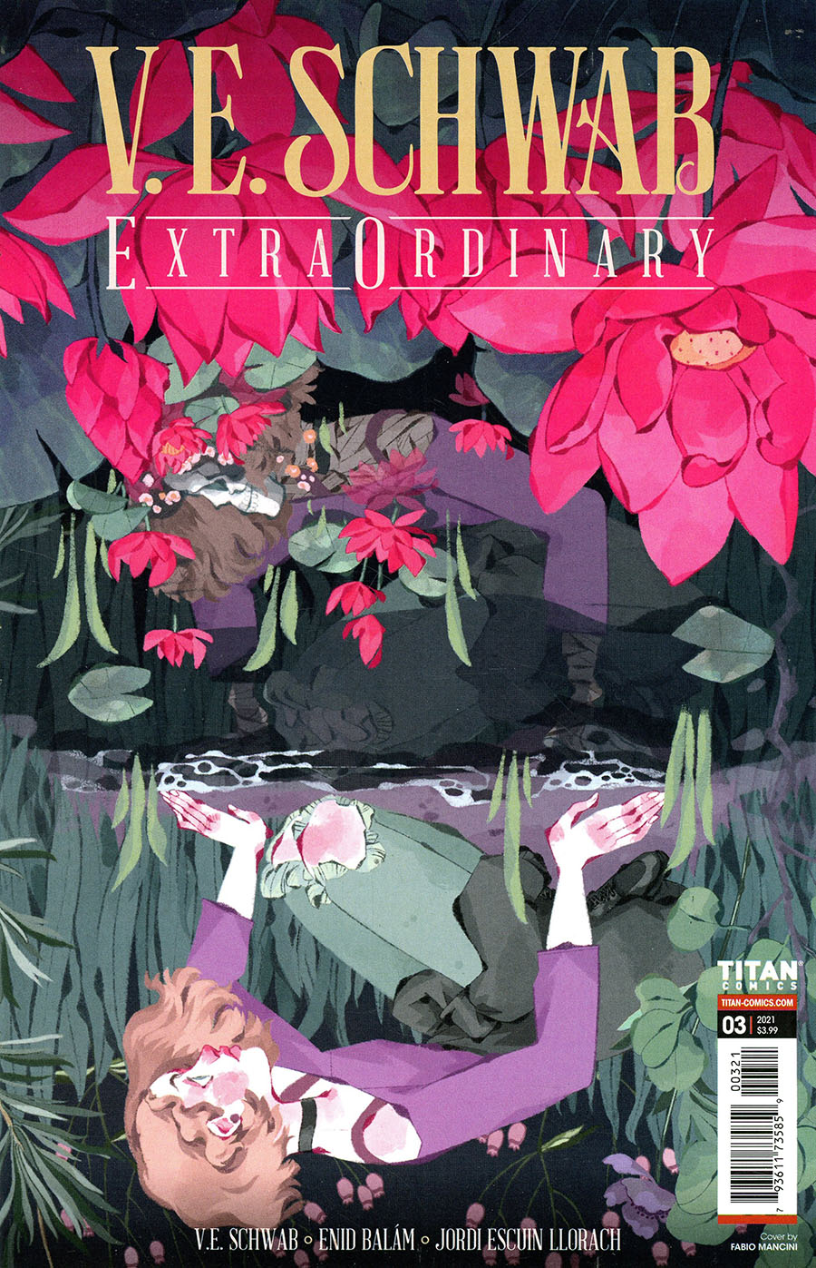 VE Schwabs Extraordinary #3 Cover B Variant Fabio Mancini Cover