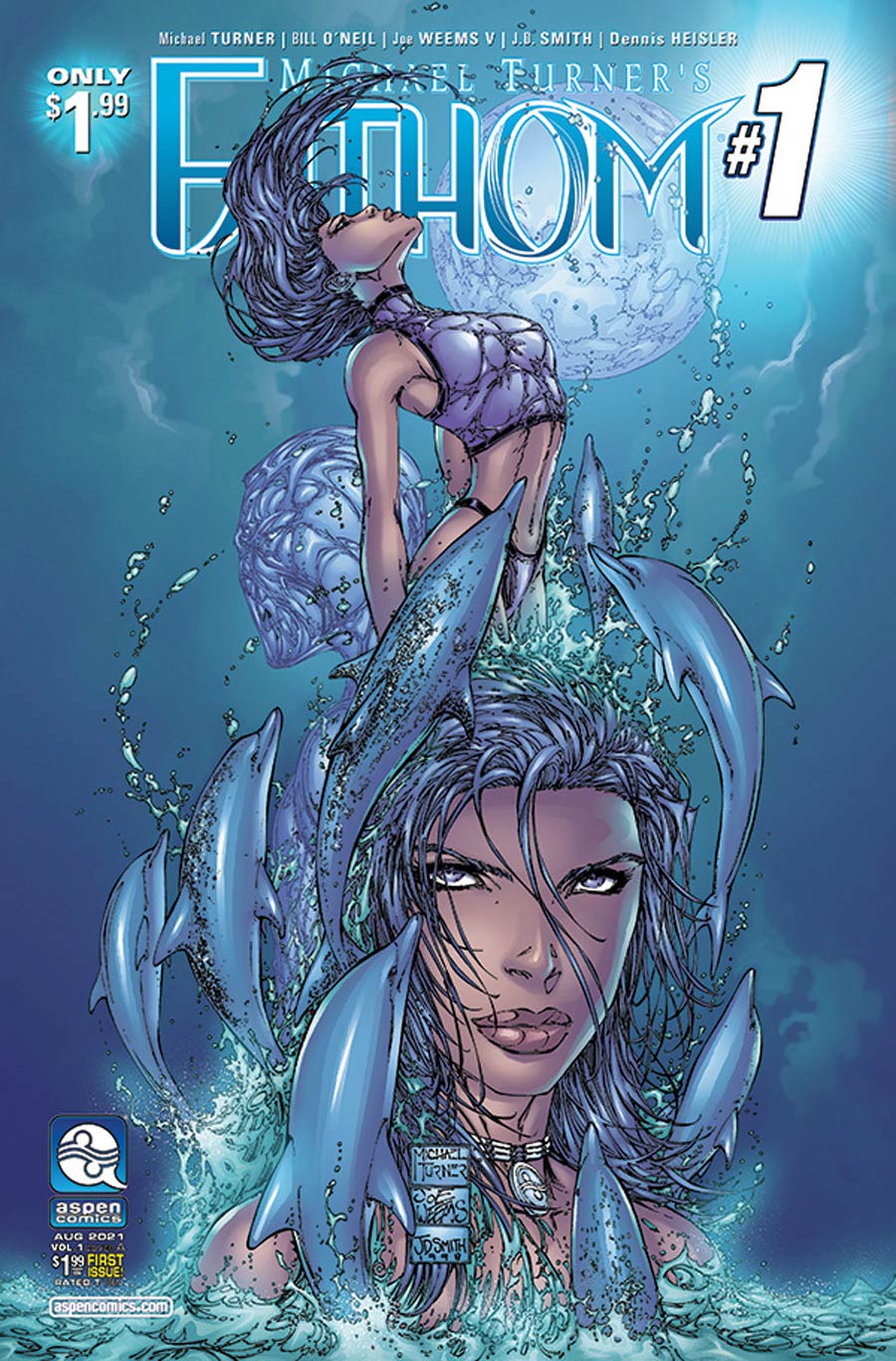 Fathom Reprint Edition #1 Cover A Regular Michael Turner Cover