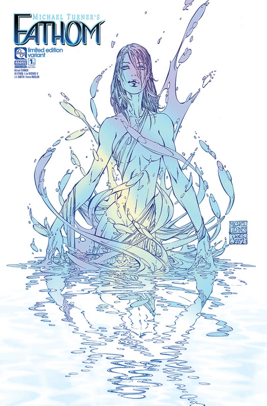 Fathom Reprint Edition #1 Cover B Variant Michael Turner Cover