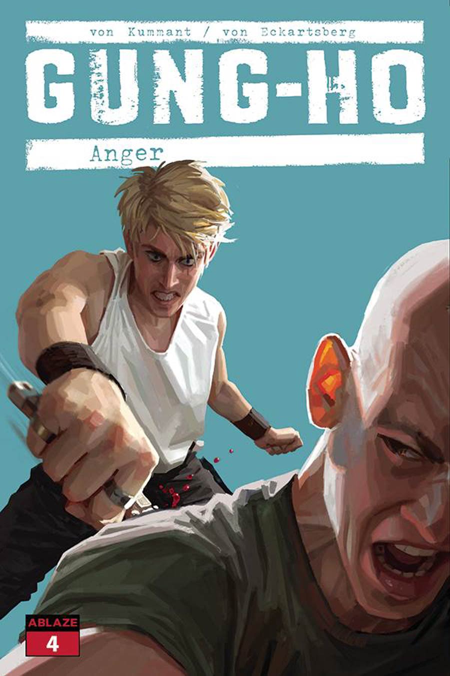 Gung-Ho Anger #4 Cover A Regular Daniel Clarke Cover