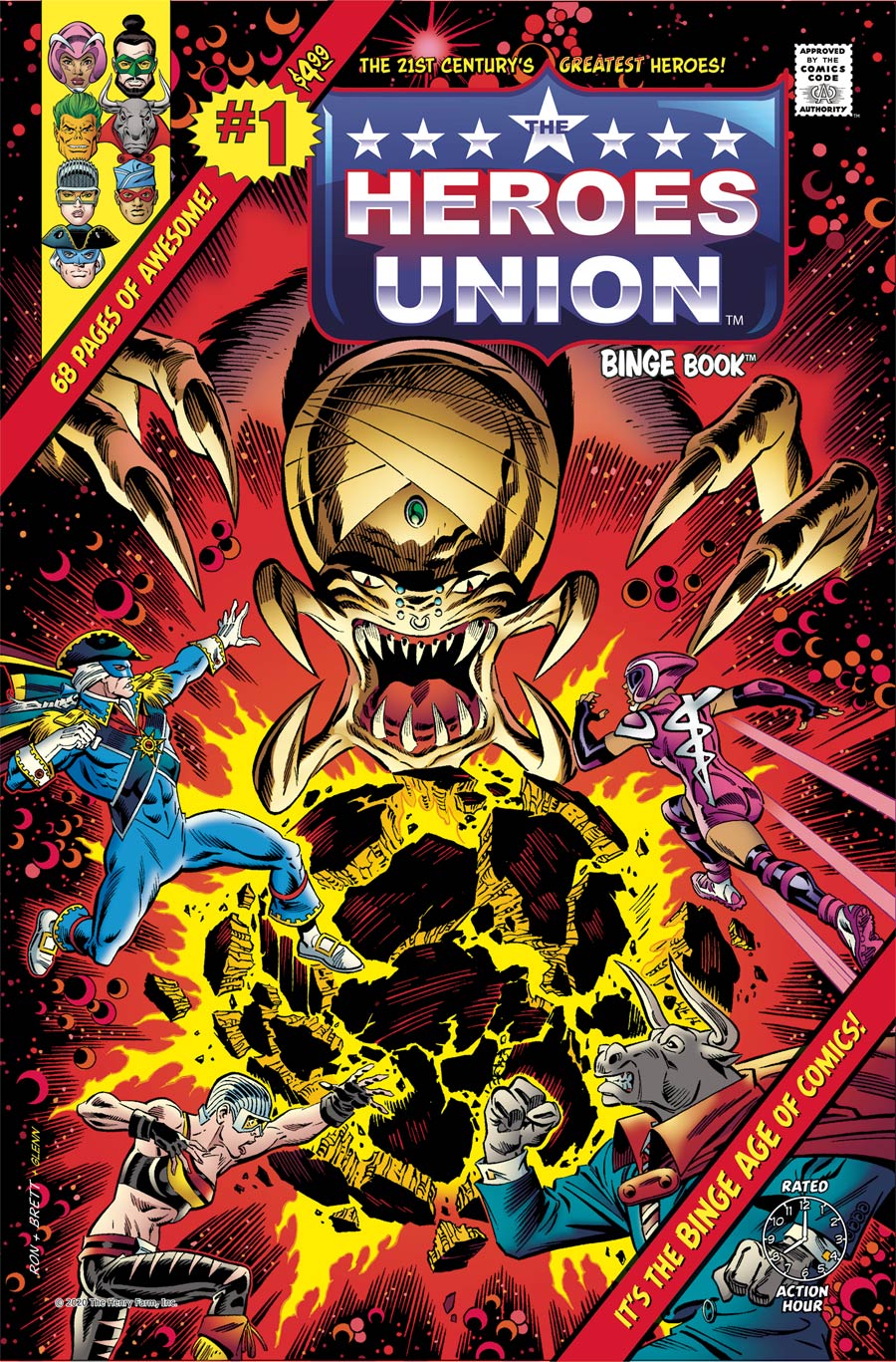 Heroes Union #1 The Cosmic Crusade