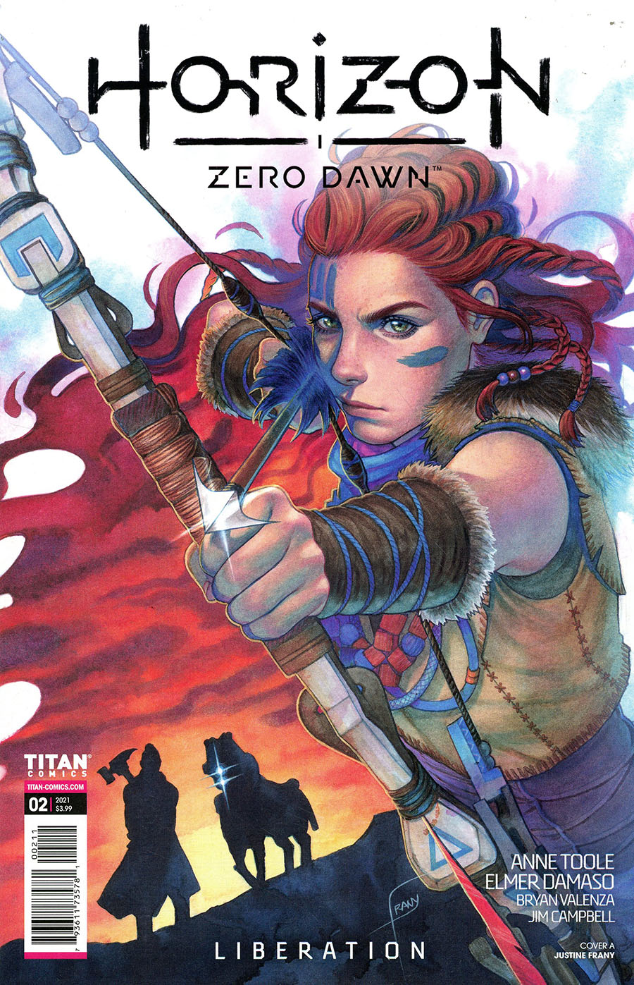 Horizon Zero Dawn Liberation #2 Cover A Regular Justine Frany Cover