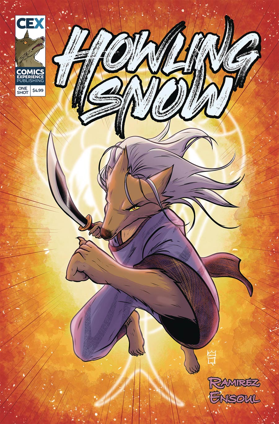 Howling Snow A Kung Fu Fable #1 (One Shot) Cover B Variant Queenie Ng Cover