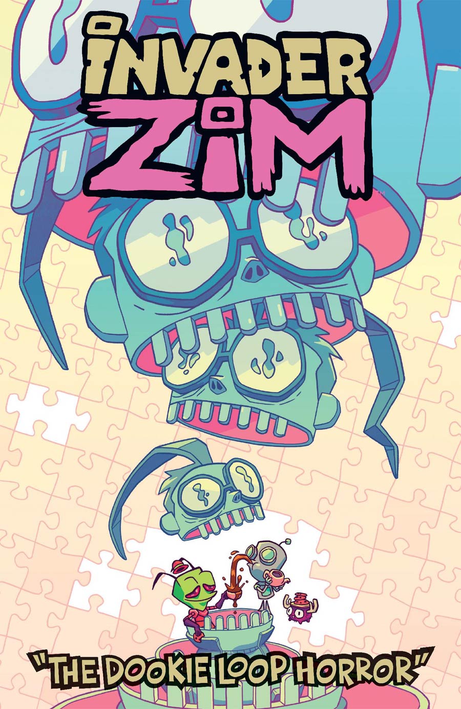 Invader Zim Dookie Loop Horror #1 (One Shot) Cover B Variant Cole Ott Cover
