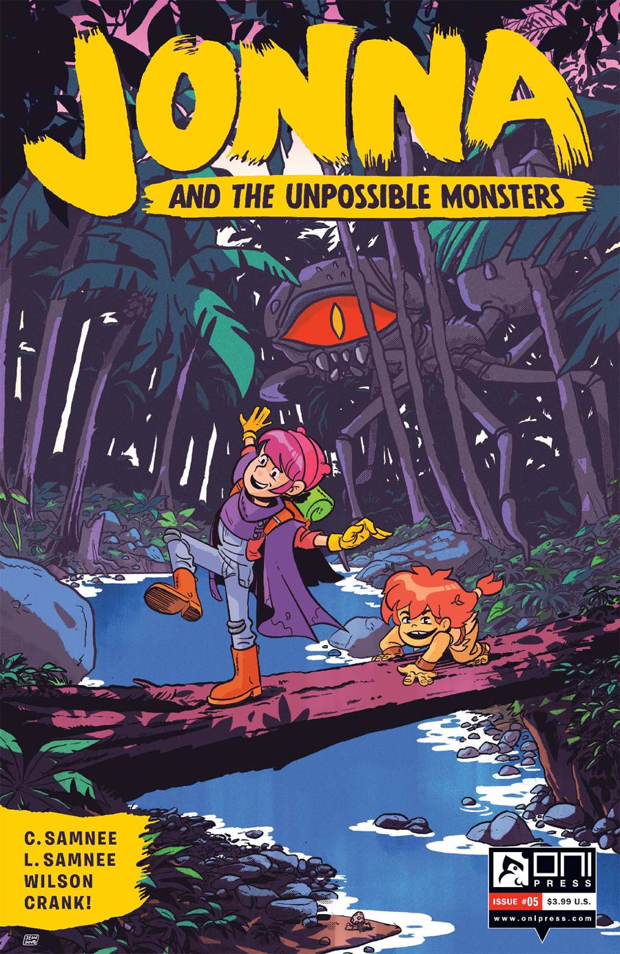 Jonna And The Unpossible Monsters #5 Cover B Variant Sean Dove Cover