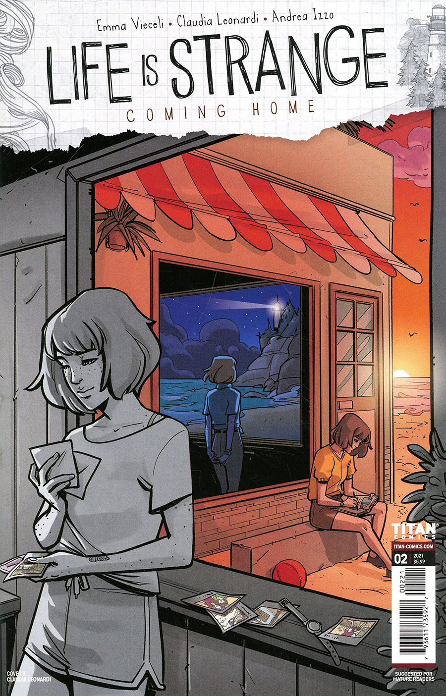 Life Is Strange Coming Home #2 Cover B Variant Claudia Leonardi Cover