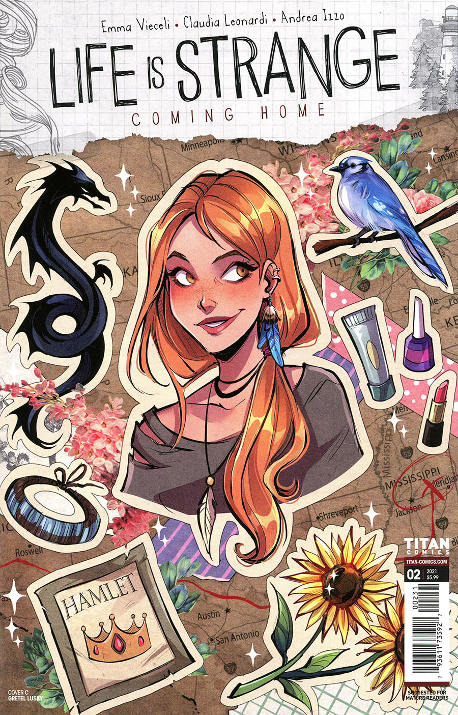 Life Is Strange Coming Home #2 Cover C Variant Gretel Lusky Connecting Cover