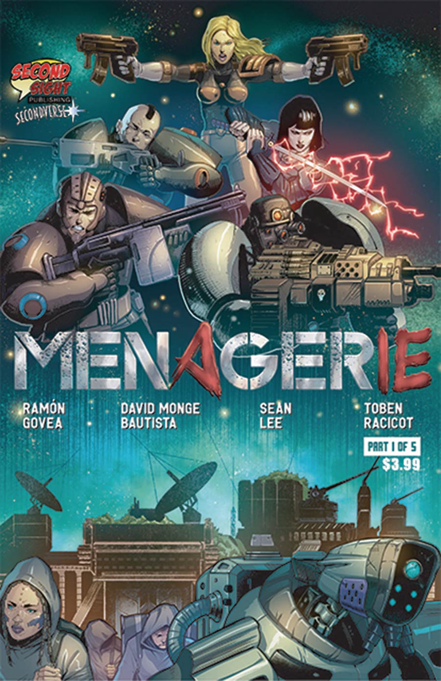 Menagerie #1 Cover A Regular David Monge Bautista Cover