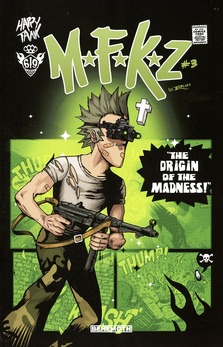 MFKZ #3 Cover B Variant Run Cover