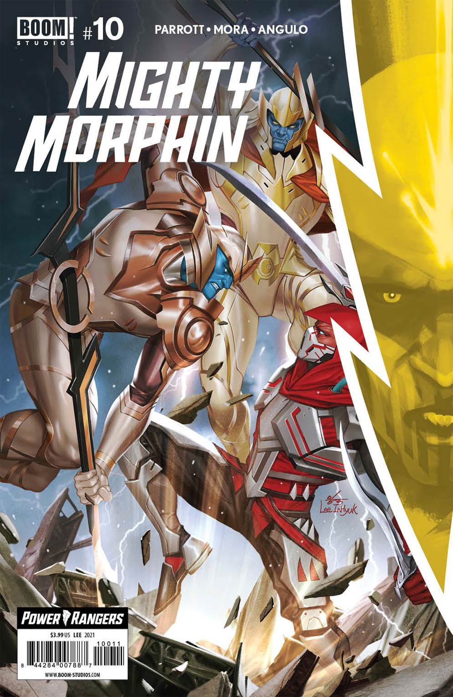Mighty Morphin #10 Cover A Regular Inhyuk Lee Cover