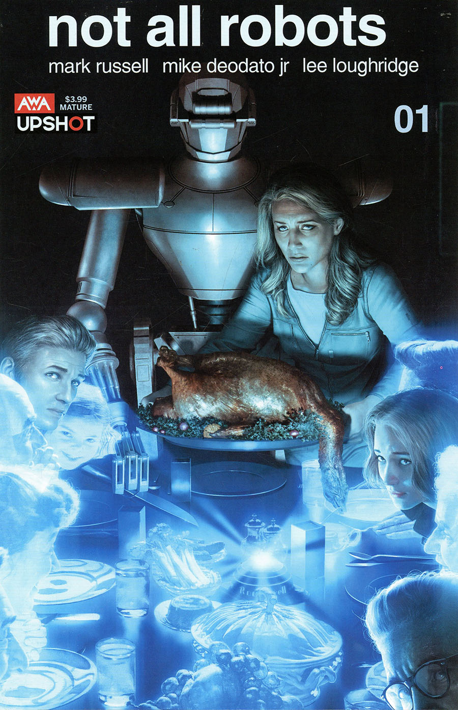 Not All Robots #1 Cover A Regular Rahzzah Cover