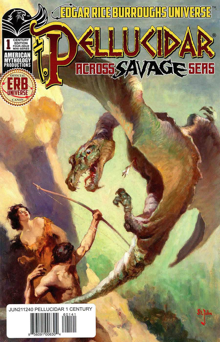 Pellucidar Across Savage Seas #1 Cover D Limited Edition Century Variant Cover