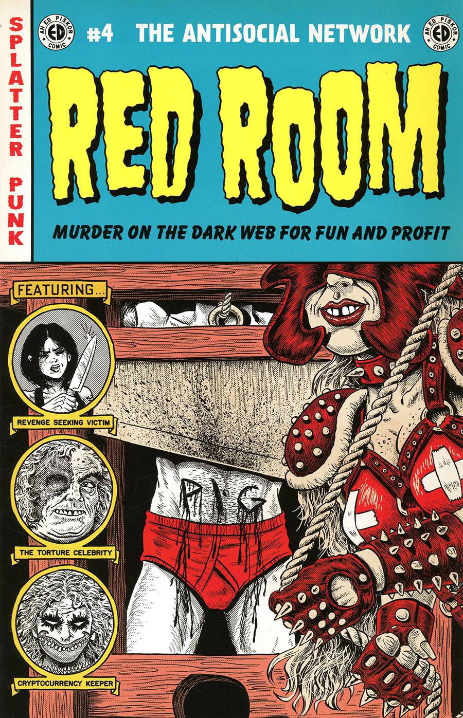 Red Room #4 Cover A Regular Ed Piskor Cover