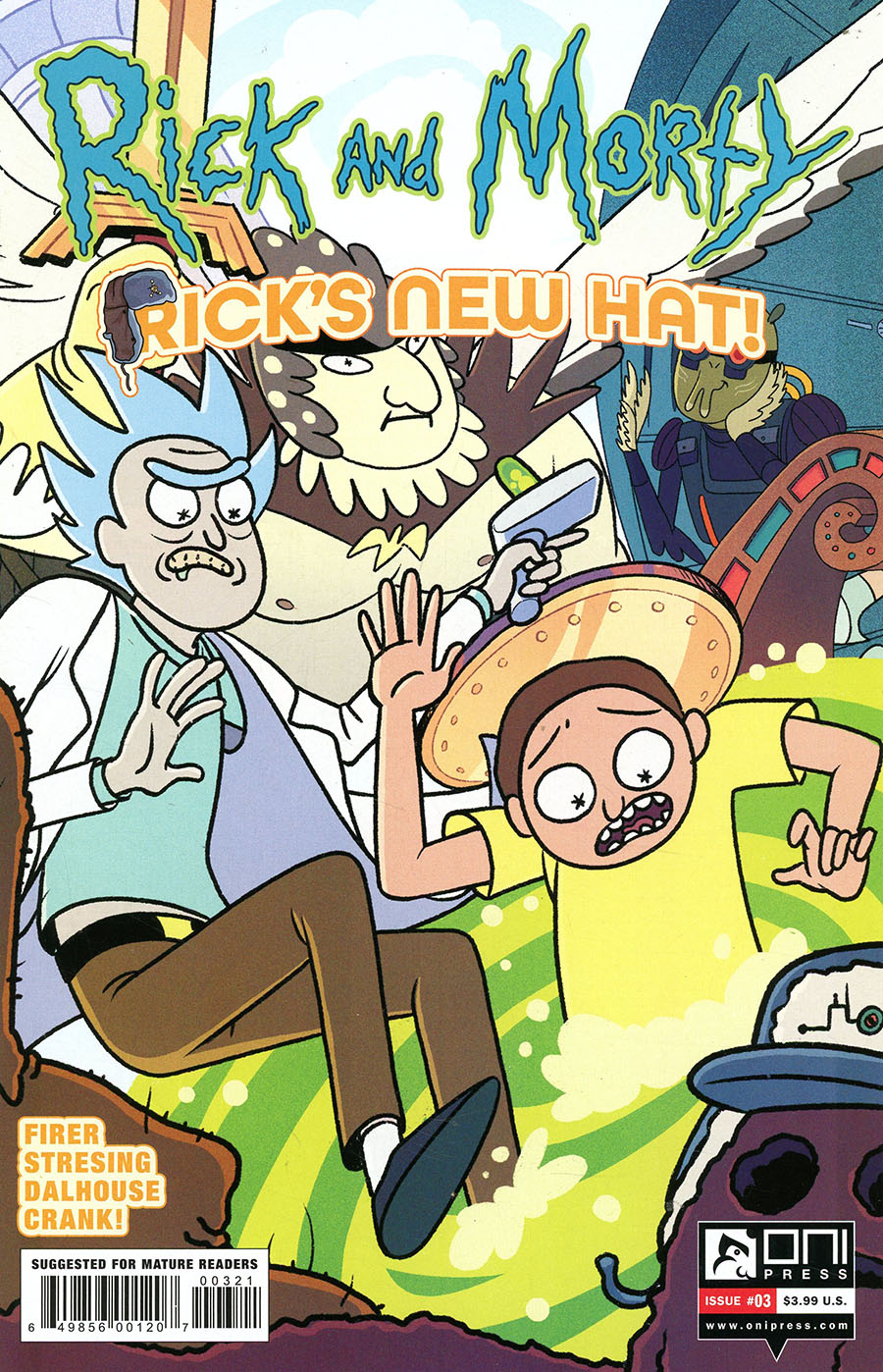 Rick And Morty Ricks New Hat #3 Cover B Variant Sarah Stern Cover