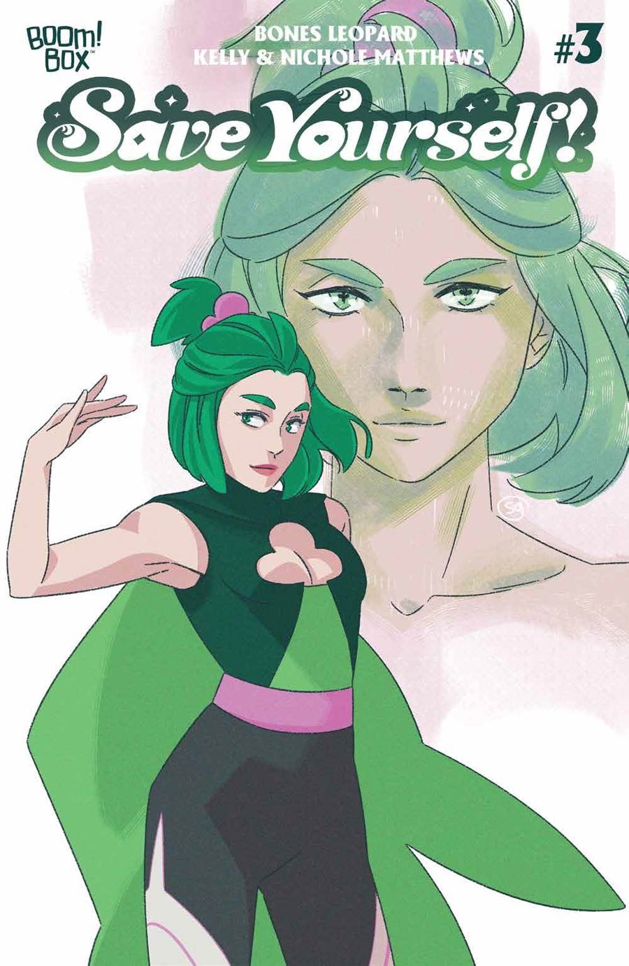 Save Yourself #3 Cover B Variant Stephanie Gonzaga Magical Girl Cover