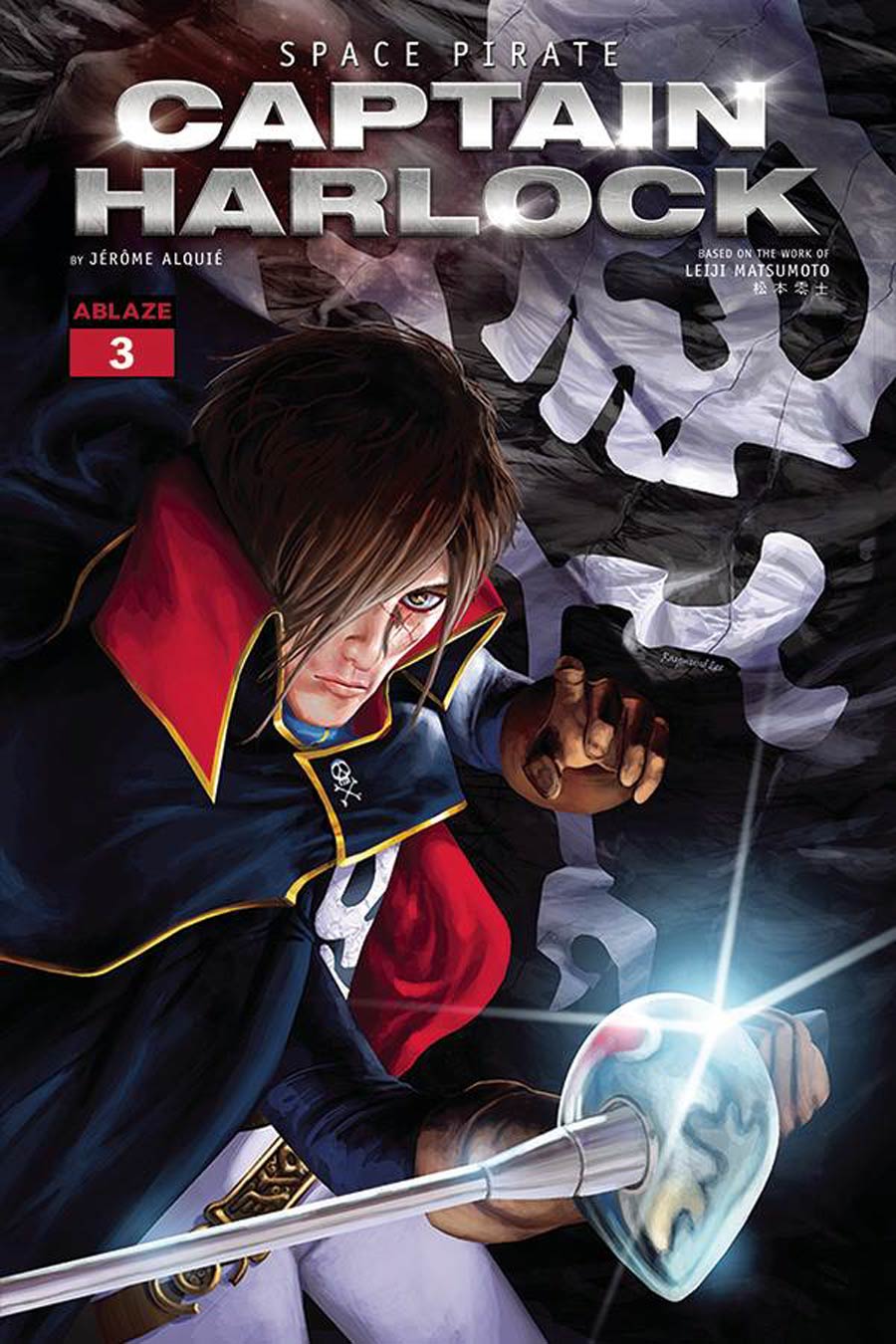 Space Pirate Captain Harlock #3 Cover C Variant Raymund Lee Cover